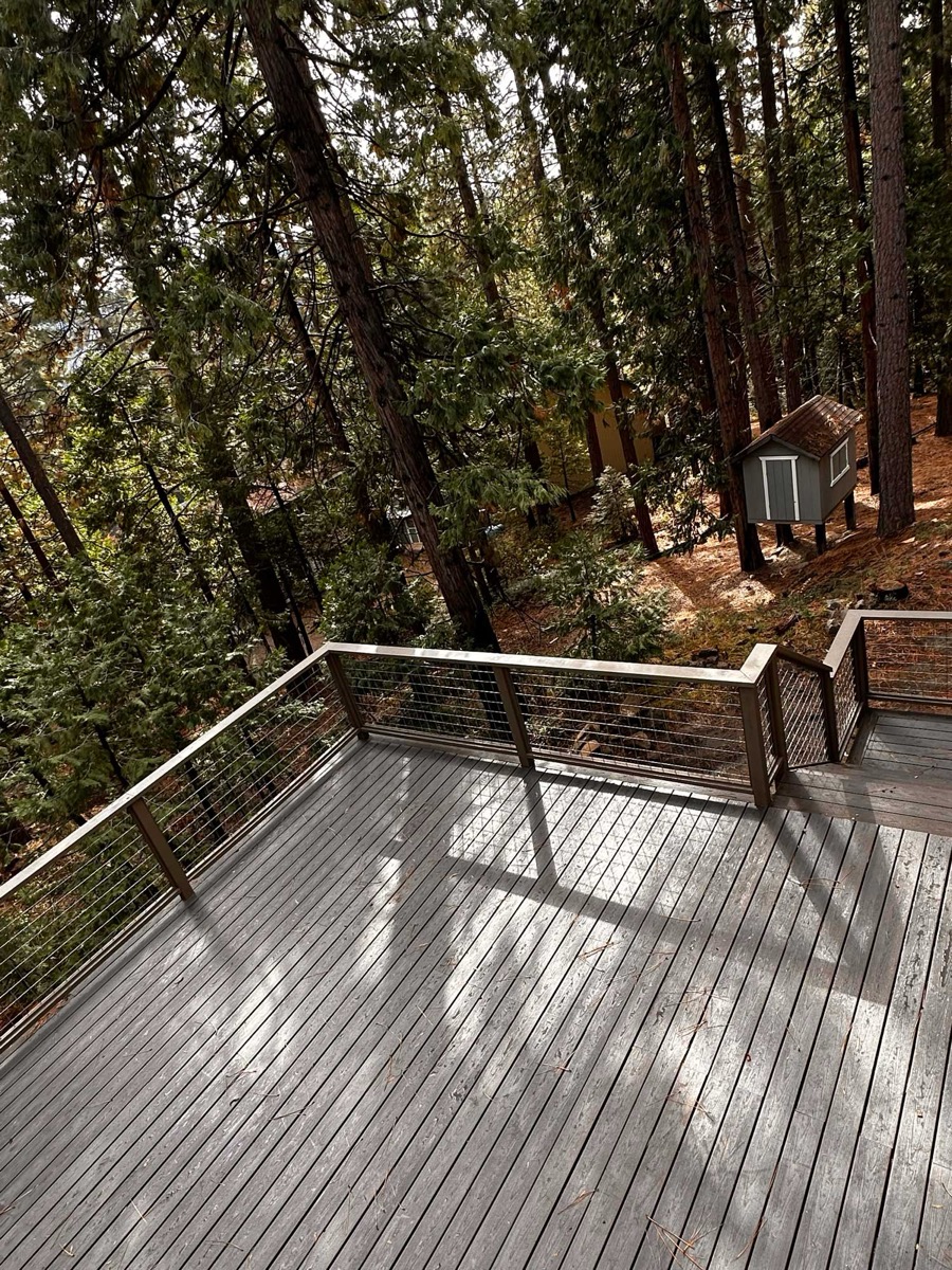 Completed deck remodel by D One Builders