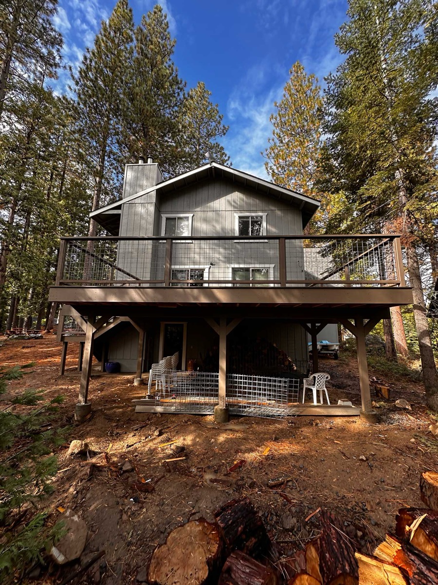 Completed deck remodel by D One Builders