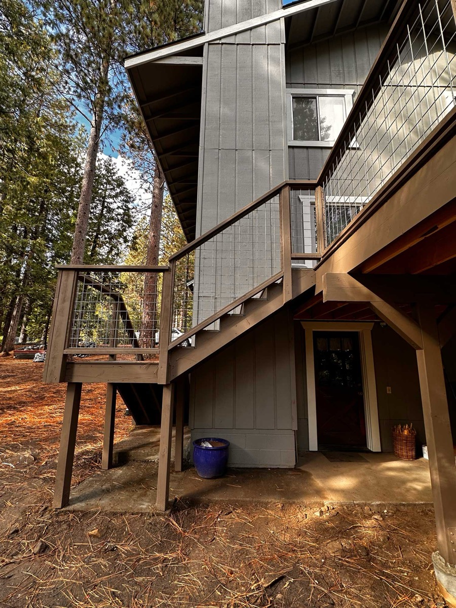 Completed deck remodel by D One Builders