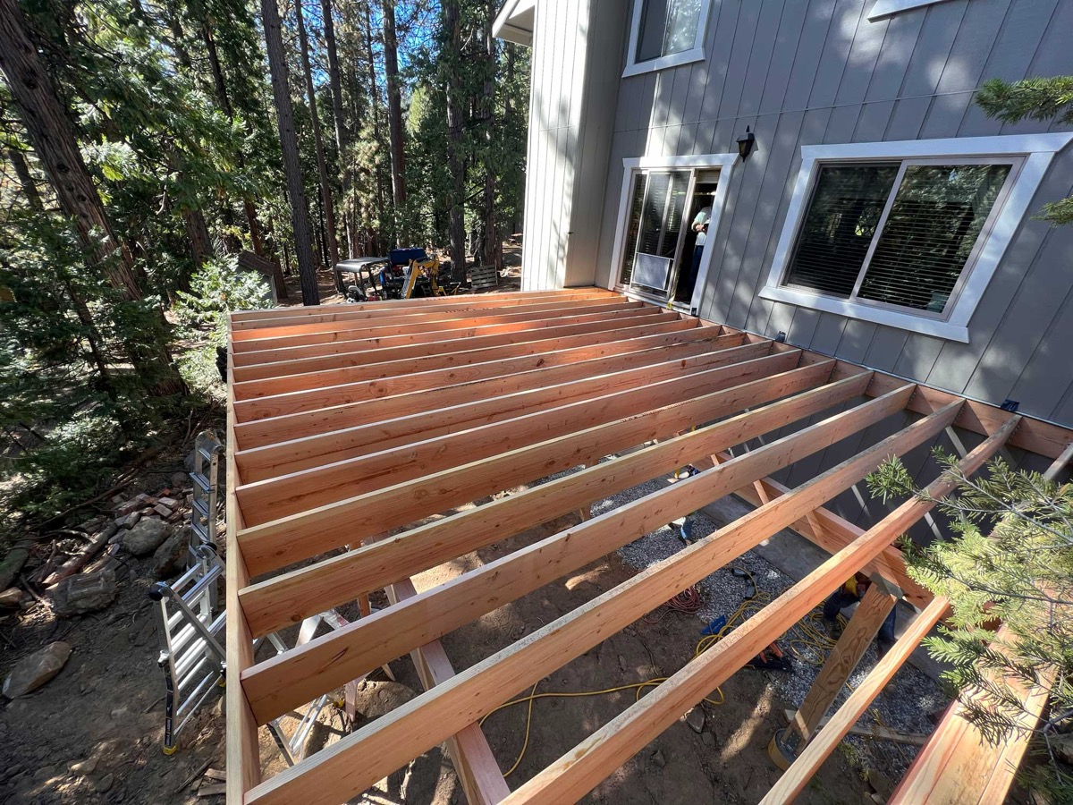 Deck remodel by D One Builders