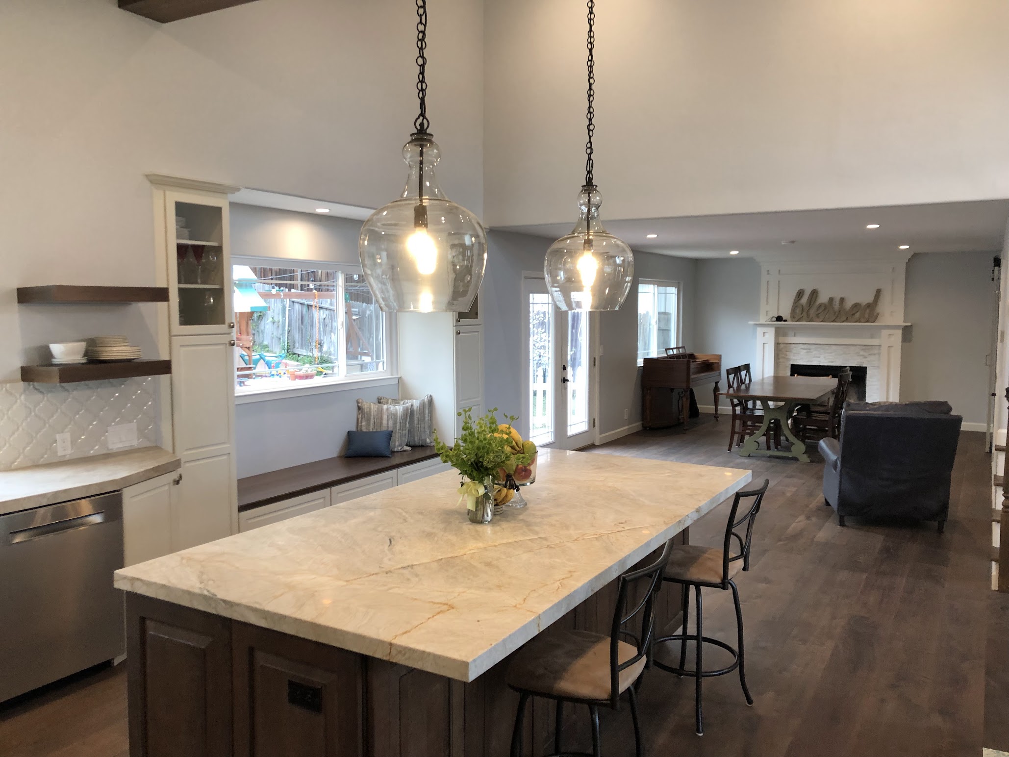 Kitchen & Living Room Remodel